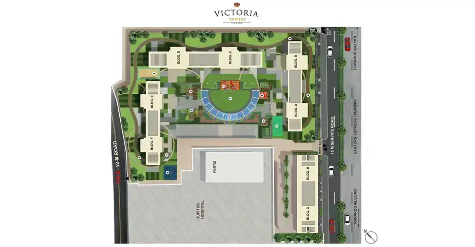 Sheth Thane Majiwada Floor Plans