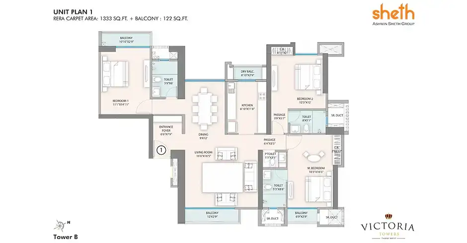 Sheth Thane Majiwada Floor Plans